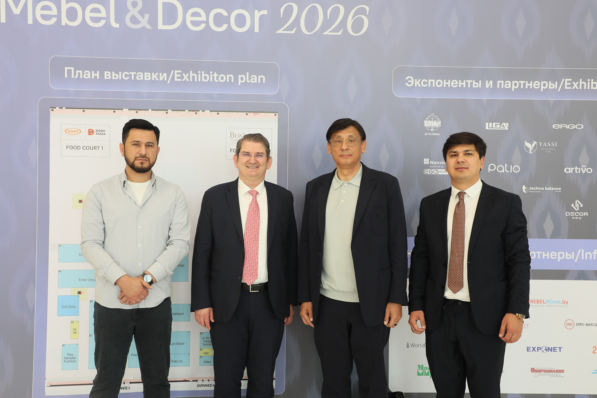 CAEx Mebel & Decor 2026 открылась в Ташкенте: курс на международное сотрудничество